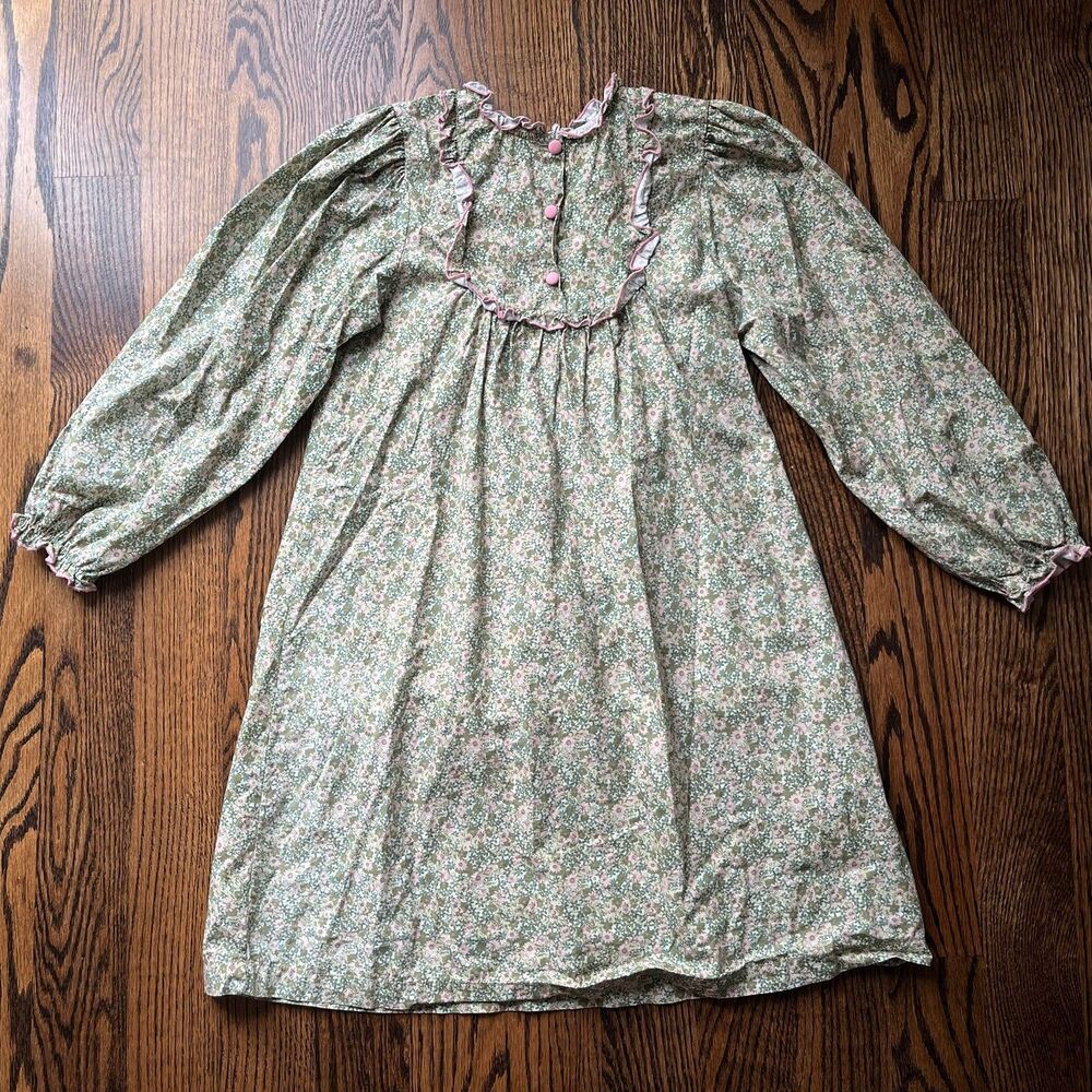 Bebe Organics Bohemian Garden Print Anais Dress (10Y)